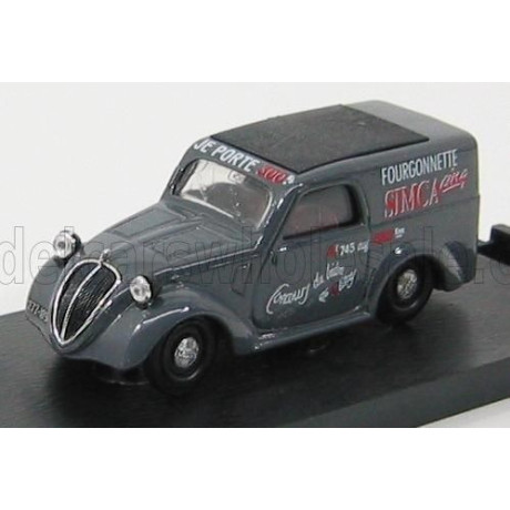 BRUMM SIMCA 5 VAN SALONE AUTO PARIGI 1936 - GREY 1/43