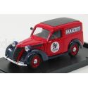 BRUMM FIAT 1100E VAN RAMAZZOTTI 1950 - RED BLUE 1/43