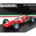 BRUMM FERRARI F1  158 N 7 WINNER GERMAN GP JOHN SURTEES 1964 WORLD CHAMPION - WITH DRIVER FIGURE - RED 1/43