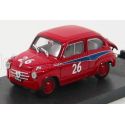 BRUMM FIAT 600 ABARTH 750 N 26 MILLE MIGLIA 1956 D.COGNA - RED 1/43