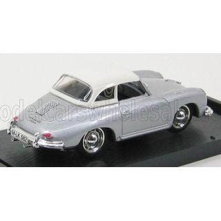 BRUMM PORSCHE 356 HARD TOP 1952 - SILVER 1/43
