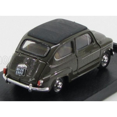 BRUMM FIAT 600D TRASFORMABILE CHIUSA 1960 - BEIGE 538 1/43