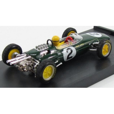 BRUMM LOTUS F1  25 n 2 BELGIUM GP 1963 T.TAYLOR - WITH PILOT - FIGURE - GREEN 1/43