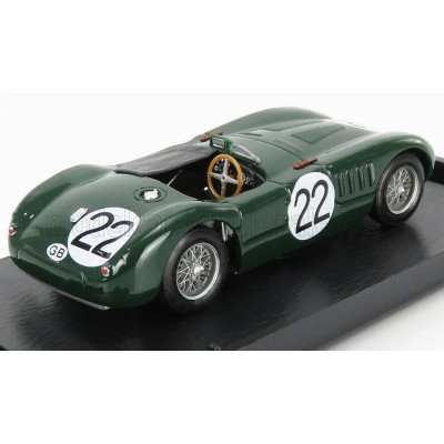 BRUMM JAGUAR C-TYPE XK-120C 3.4L S6 TEAM JAGUAR CARS LTD N 22 24h LE MANS 1951 S.MOSS - J.FAIRMAN - BRITISH RACING GREEN 1/43