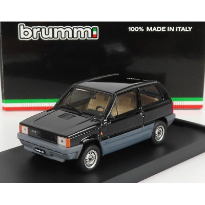 BRUMM FIAT PANDA 45 1980 - NERO LUXOR - BLACK 1/43