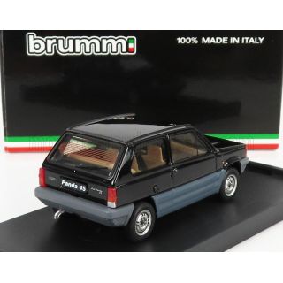 BRUMM FIAT PANDA 45 1980 - NERO LUXOR - BLACK 1/43