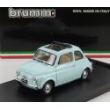 BRUMM FIAT 500F TETTO APERTO - OPEN 1965 - AZZURRO ACQUAMARINA 1/43