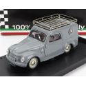 BRUMM FIAT 500C VAN POSTE ITALIANE SERVIZIO POSTALE VARESE 1950 - GREY 1/43