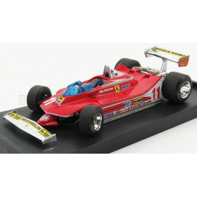 BRUMM FERRARI F1  312T4 N 11 WORLD CHAMPION WINNER MONZA ITALY GP 1979 JODY SCHECKTER - RED 1/43