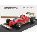 BRUMM FERRARI F1  312T5 N 1 ARGENTINA GP 1980 JODY SCHECKTER - WITH DRIVER FIGURE - RED 1/43