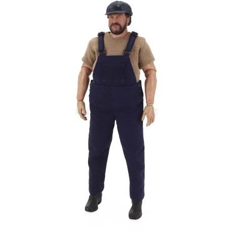 CLC MODELS FIGURES VERSION-A - BUD SPENCER ACTION FIGURE - TV SERIES - ALTRIMENTI CI ARRABBIAMO - BLUE 1/12