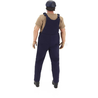 CLC MODELS FIGURES VERSION-A - BUD SPENCER ACTION FIGURE - TV SERIES - ALTRIMENTI CI ARRABBIAMO - BLUE 1/12
