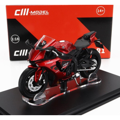 CM MODELS YAMAHA YZF-R1 2022 - RED BLACK 1/18