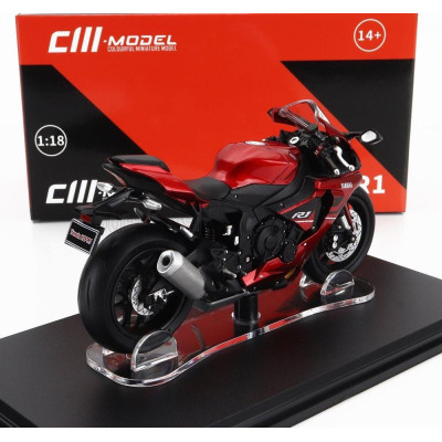 CM MODELS YAMAHA YZF-R1 2022 - RED BLACK 1/18