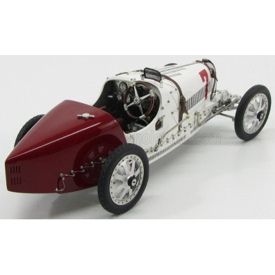 CMC BUGATTI T35 N 7 GP NATIONAL COLOUR PROJECT POLAND 1924 - WHITE RED 1/18