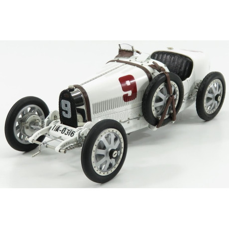 CMC BUGATTI T35 N 9 NATION COULOR PROJECT GERMANY 1924 - WHITE 1/18