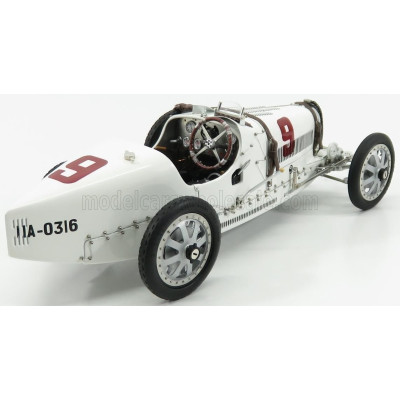 CMC BUGATTI T35 N 9 NATION COULOR PROJECT GERMANY 1924 - WHITE 1/18