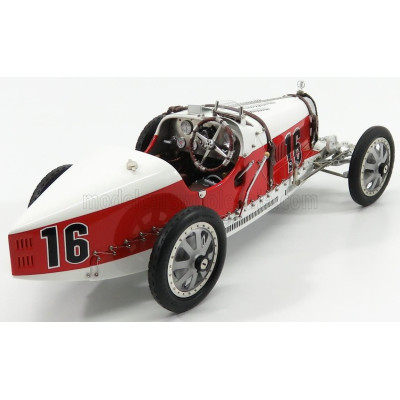CMC BUGATTI T35 N 16 NATION COULOR PROJECT MONACO 1924 - RED WHITE 1/18