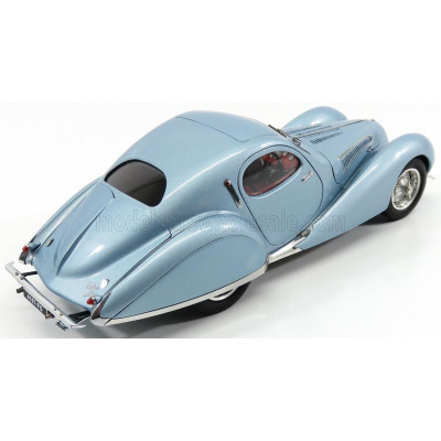 CMC TALBOT LAGO T150 COUPE C-SS TEARDROP FIGONI & FALASCHI 1937 - LIGHT BLUE MET 1/18