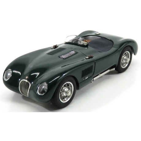CMC JAGUAR C-TYPE SPIDER STREET VERSION 1952 - BRITISH RACING GREEN 1/18