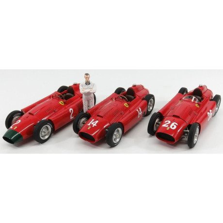 CMC FERRARI SET 3X F1  D50 SHORT NOSE N 14 FRENCH GP 1956 COLLINS - F1  D50 LONG NOSE N 2 GERMAN GP 1956 COLLINS - F1  D50 N 26