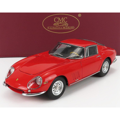 CMC FERRARI 275 GTB/C COUPE 1966 - RED 1/18