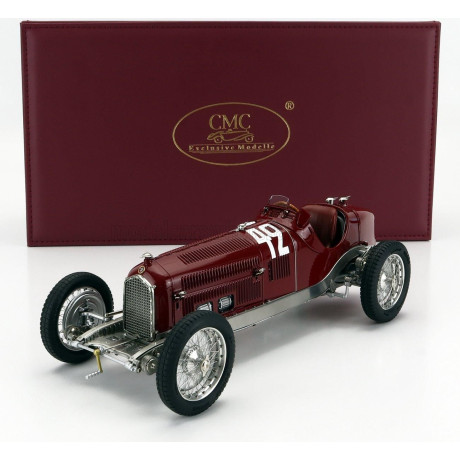 CMC ALFA ROMEO F1  P3 N 42 WINNER MARSEILLE GP 1933 CHIRON - RED 1/18