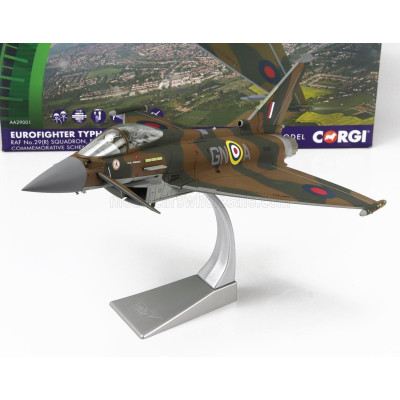CORGI EUROFIGHTER TYPHOON FGR.4 AIRPLANE ZK349 GN-A RAF SQUADRON BATTLE OF BRITAIN 75th ANIVERSARY SUMMER 2015 - MILITARY CAMOUF