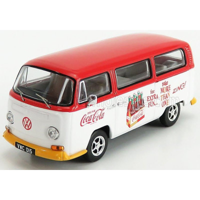 CORGI VOLKSWAGEN T1 CAMPER VAN COCA-COLA ZING 1961 - RED WHITE 1/43