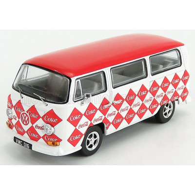 CORGI VOLKSWAGEN T1 CAMPER VAN COCA-COLA COKE 1961 - WHITE RED 1/43