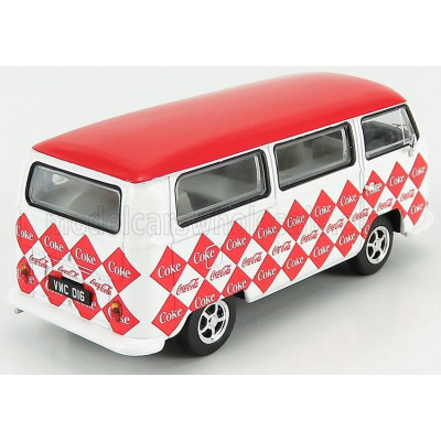 CORGI VOLKSWAGEN T1 CAMPER VAN COCA-COLA COKE 1961 - WHITE RED 1/43