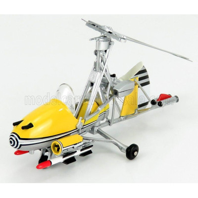 CORGI GYROCOPTER LITTLE NELLIE 1967 - JAMES BOND 007 - HELICOPTER YOU ONLY LIVE TWICE - YELLOW GREY 1/36
