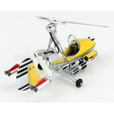 CORGI GYROCOPTER LITTLE NELLIE 1967 - JAMES BOND 007 - HELICOPTER YOU ONLY LIVE TWICE - YELLOW GREY 1/36