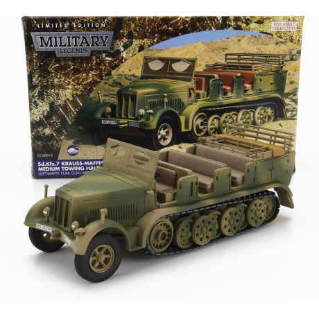CORGI TANK HALF TRUCK KRAUSS-MAFFEI CINGOLATO 1942 - MILITARY CAMOUFLAGE 1/50