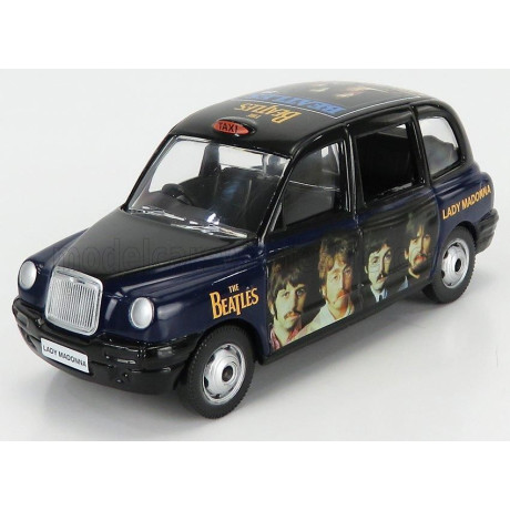 CORGI AUSTIN LONDON TAXI LTI TX4 2014 - THE BEATLES - LADY MADONNA - BLUE 1/36