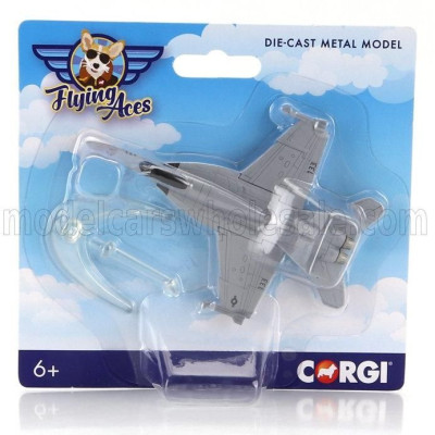 CORGI BOEING F-18 SUPER HORNET AIRPLANE MILITARY 1995 - GREY 1/144