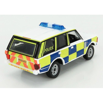 CORGI LAND ROVER RANGE ROVER POLICE 1971 - BLUE YELLOW 1/36