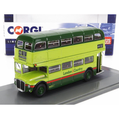 CORGI AEC RM AUTOBUS LONDON & COUNTRY 414 LEATHERHEAD 1960 - 2 TONE GREEN 1/76