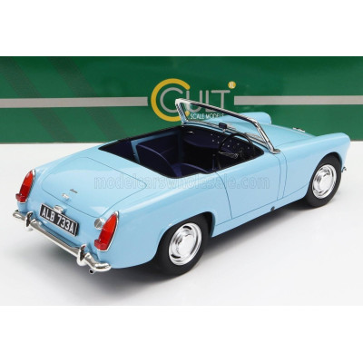 CULT SCALE MODELS AUSTIN HEALEY SPRITE SPIDER OPEN 1961 - BLUE 1/18