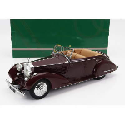 CULT SCALE MODELS ROLLS ROYCE 25-30 GURNEY NUTTING ALL WEATHER CABRIOLET OPEN 1937 - RED 1/18