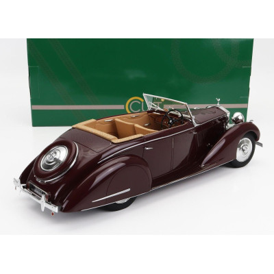 CULT SCALE MODELS ROLLS ROYCE 25-30 GURNEY NUTTING ALL WEATHER CABRIOLET OPEN 1937 - RED 1/18