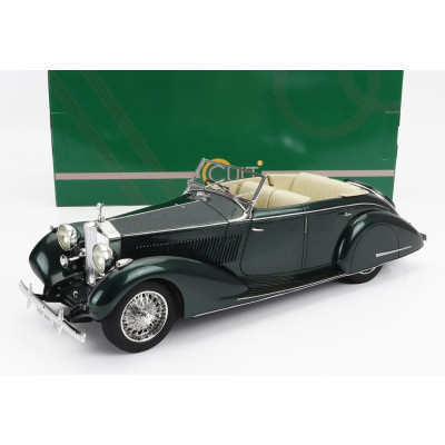 CULT SCALE MODELS ROLLS ROYCE 25-30 GURNEY NUTTING ALL WEATHER CABRIOLET OPEN 1937 - GREEN 1/18