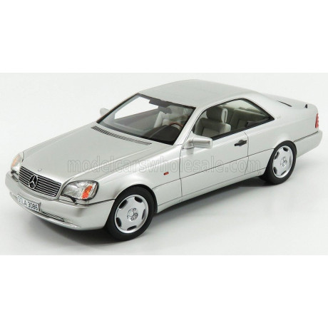 CULT SCALE MODELS MERCEDES BENZ S-CLASS 600SEC COUPE (C140) 1992 - SILVER 1/18