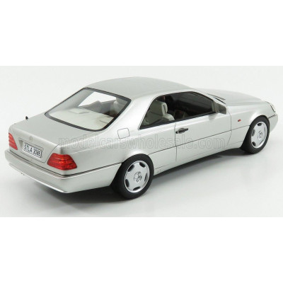 CULT SCALE MODELS MERCEDES BENZ S-CLASS 600SEC COUPE (C140) 1992 - SILVER 1/18