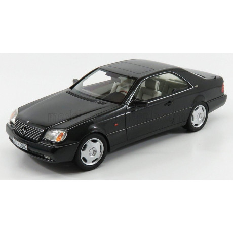 CULT SCALE MODELS MERCEDES BENZ S-CLASS 600SEC COUPE (C140) 1992 - BLACK 1/18