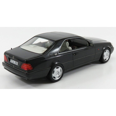 CULT SCALE MODELS MERCEDES BENZ S-CLASS 600SEC COUPE (C140) 1992 - BLACK 1/18