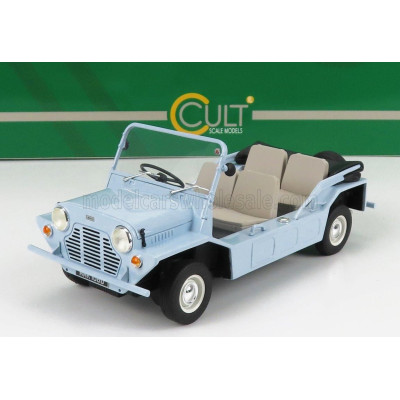 CULT SCALE MODELS AUSTIN MINI MOKE 1965 - BLUE 1/18