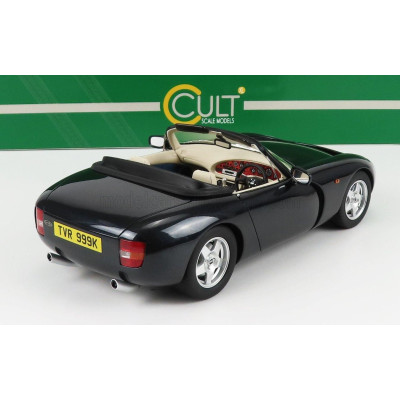 CULT SCALE MODELS TVR GRIFFITH SPIDER OPEN 1993 - BLACK 1/18