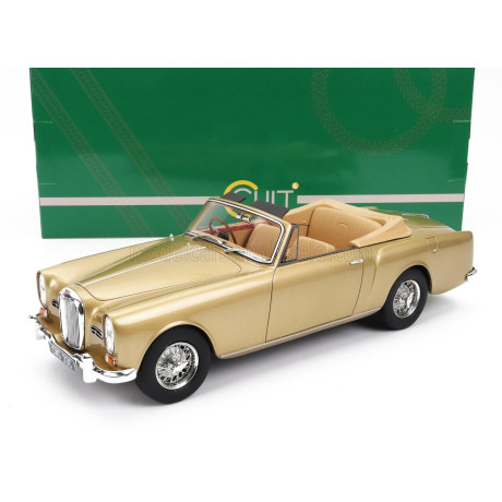 CULT SCALE MODELS ALVIS TE21 DHC CABRIOLET OPEN 1963 - GOLD MET 1/18