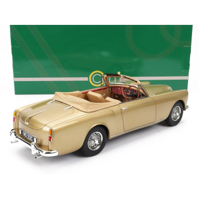 CULT SCALE MODELS ALVIS TE21 DHC CABRIOLET OPEN 1963 - GOLD MET 1/18